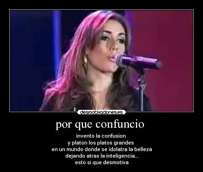 por que confuncio -