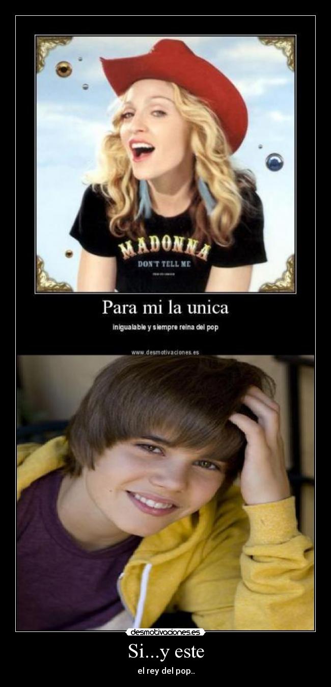 Si...y este - el rey del pop..