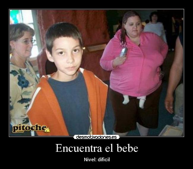 Encuentra el bebe - Nivel: dificil