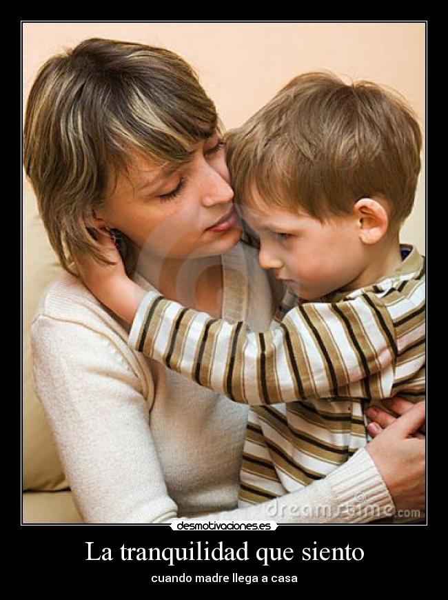 La tranquilidad que siento - 