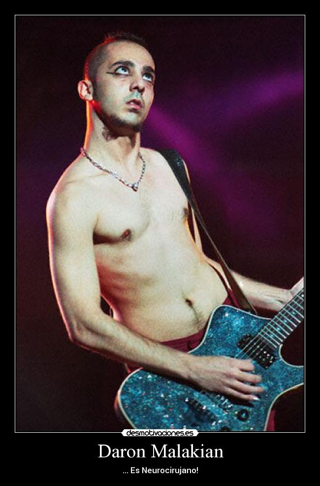 carteles neurocirujano daron malakian system down desmotivaciones