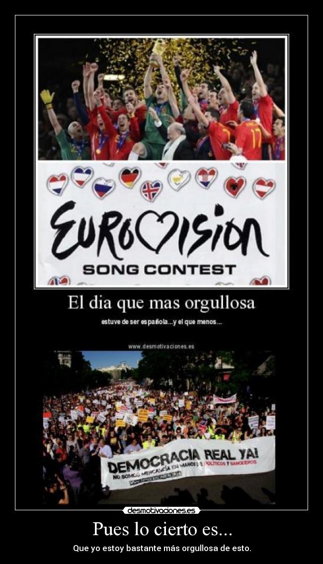 Pues lo cierto es... - 