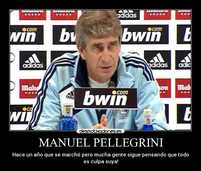 MANUEL PELLEGRINI -