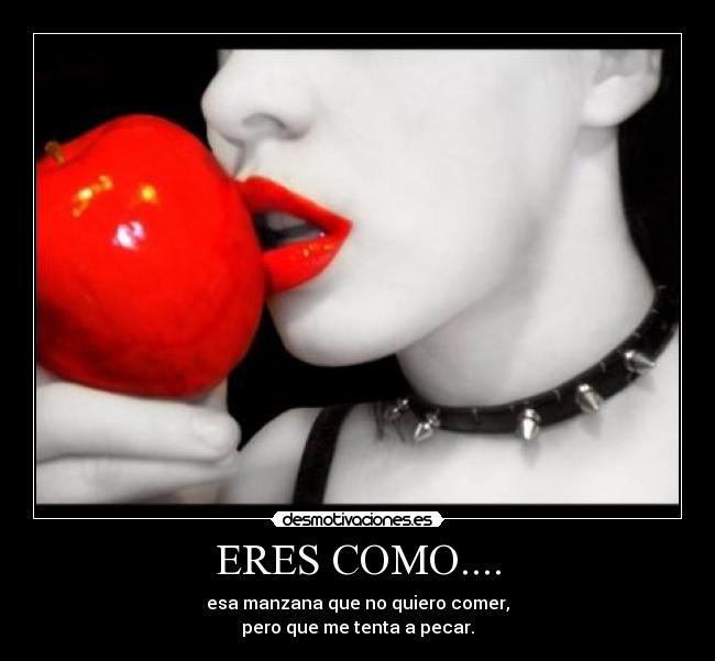ERES COMO.... -
