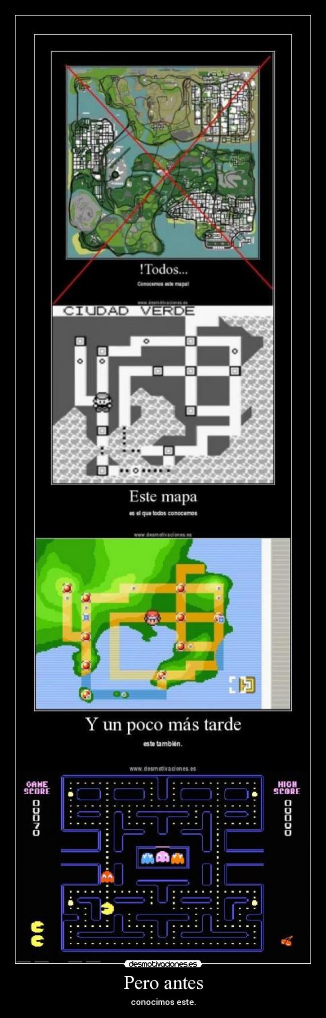 Pero antes - conocimos este.