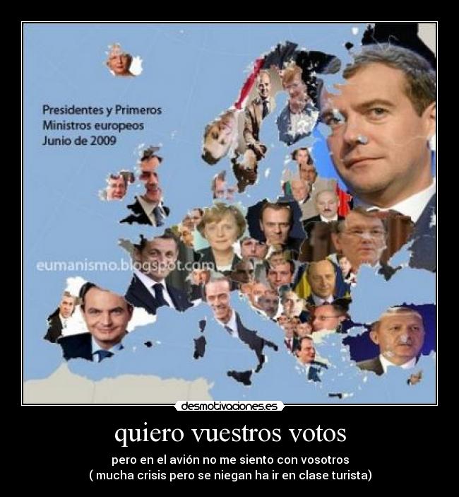 quiero vuestros votos -