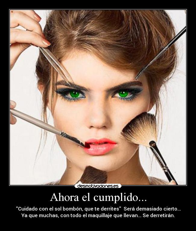 Ahora el cumplido... - 