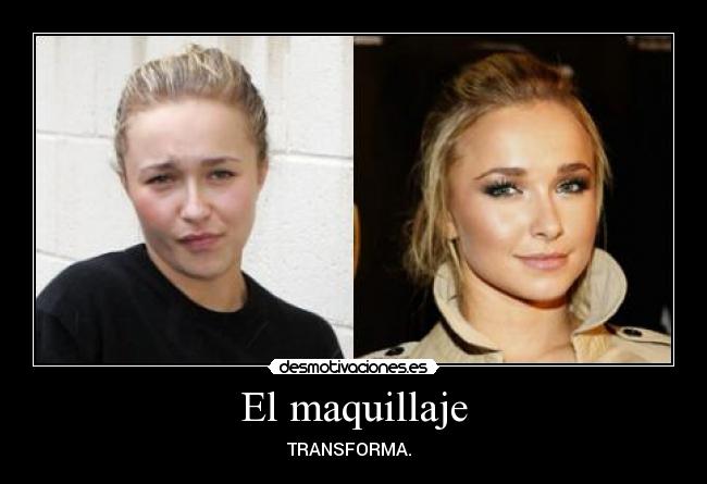 El maquillaje -