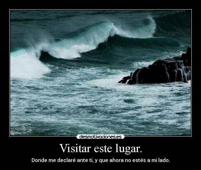 Visitar este lugar. -
