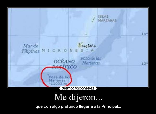 Me dijeron... -