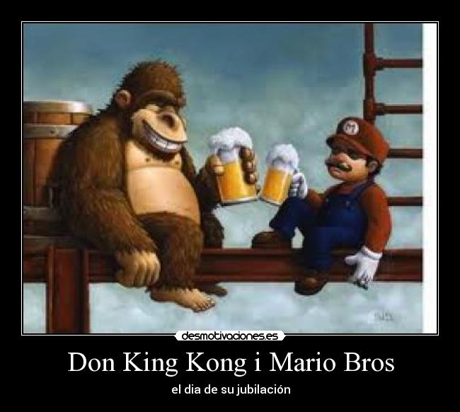 Don King Kong i Mario Bros - el dia de su jubilación