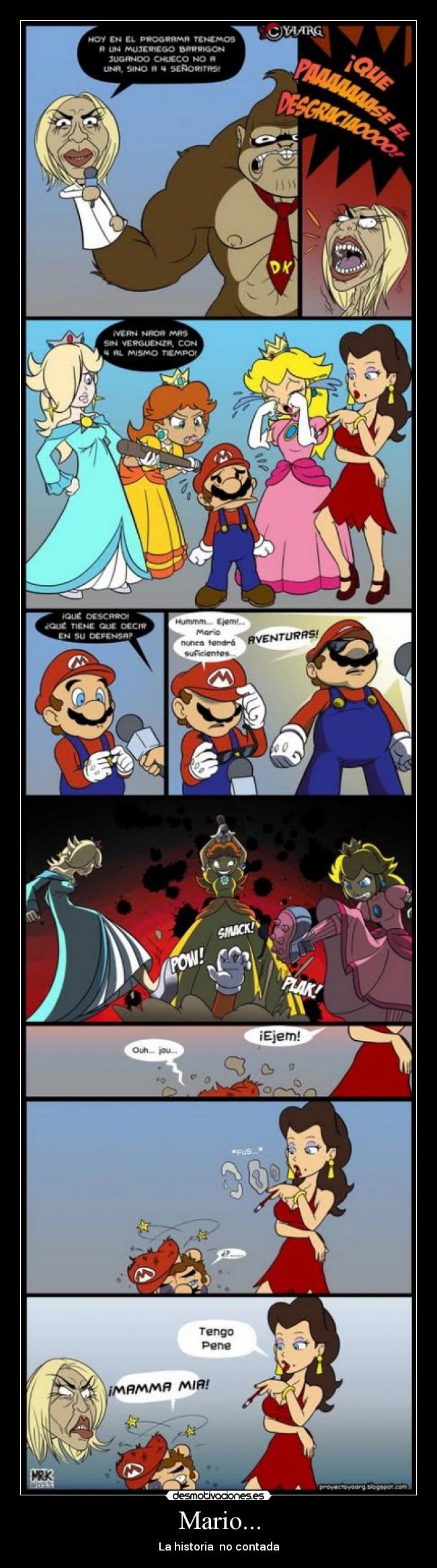 Mario... - La historia  no contada