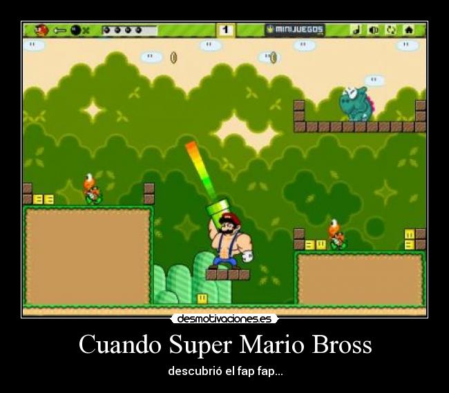 Cuando Super Mario Bross -