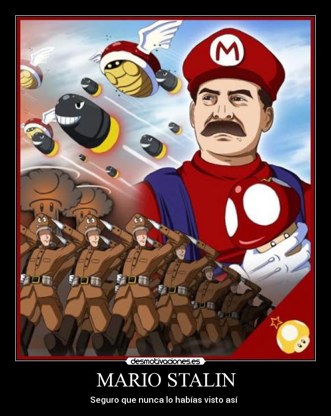 carteles mario stalin desmotivaciones