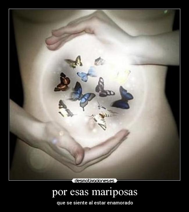 por esas mariposas -