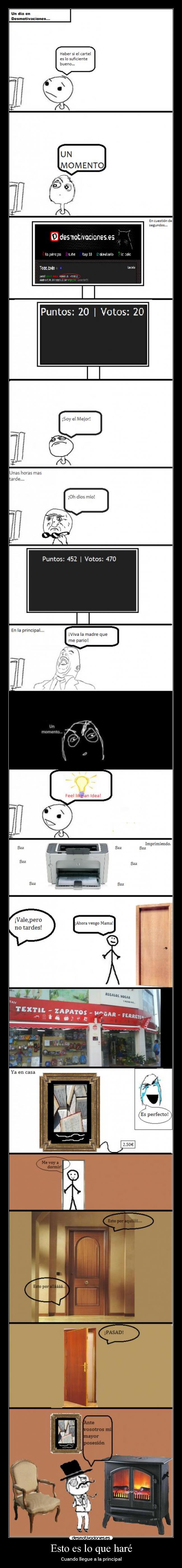 Esto es lo que haré - Cuando llegue a la principal