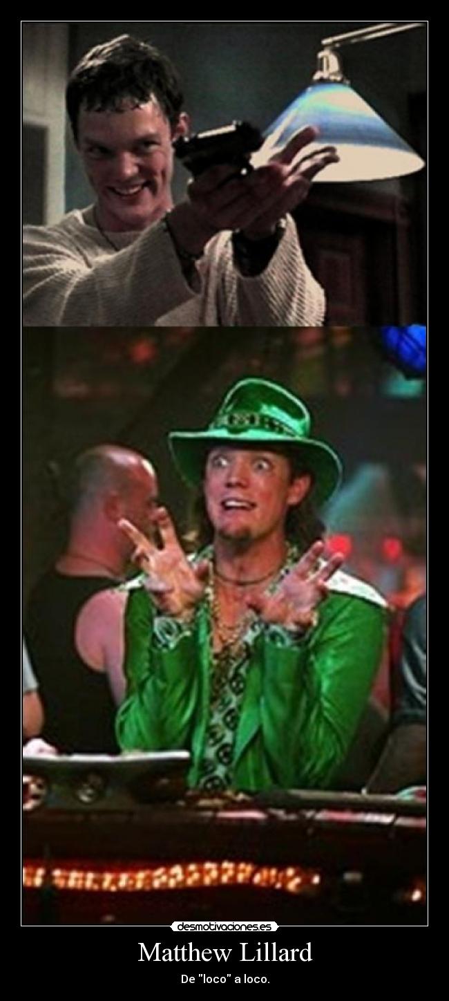 Matthew Lillard - De loco a loco.