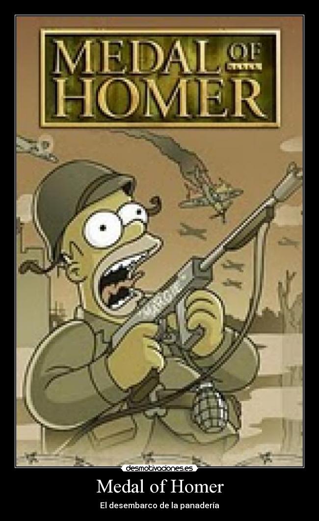 Medal of Homer - El desembarco de la panadería