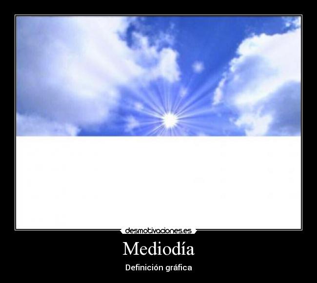 Mediodía - 