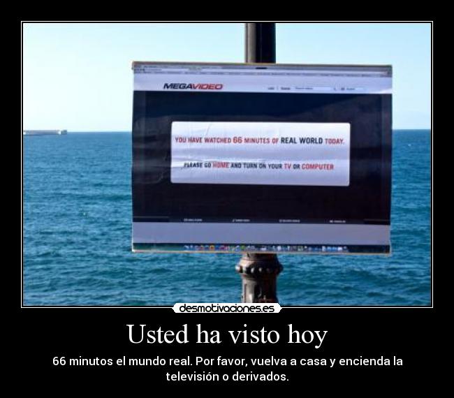 Usted ha visto hoy - 