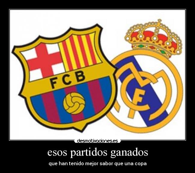 esos partidos ganados - 