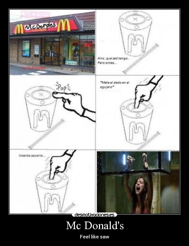 Mc Donalds - Feel like saw