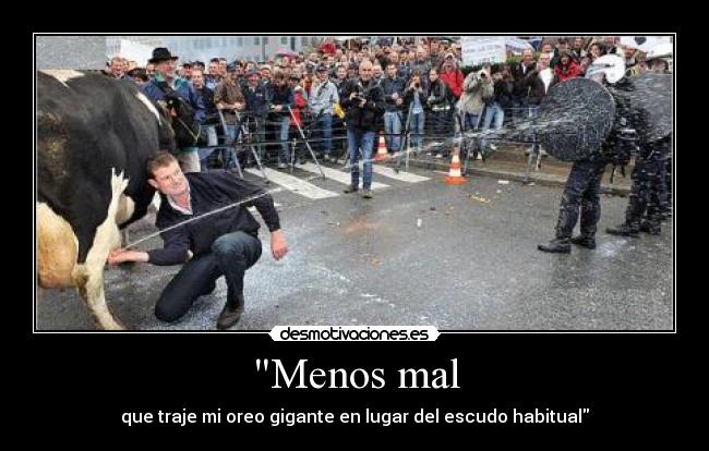 Menos mal -