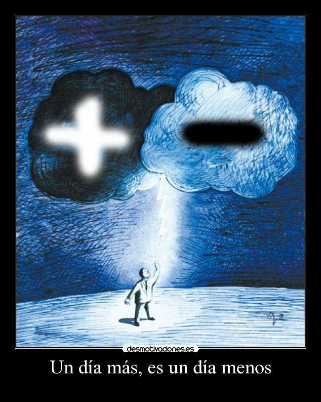 Un día más, es un día menos -