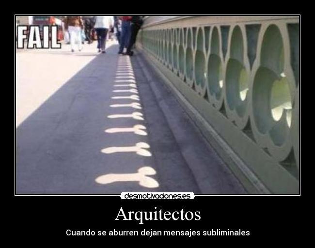 Arquitectos - Cuando se aburren dejan mensajes subliminales