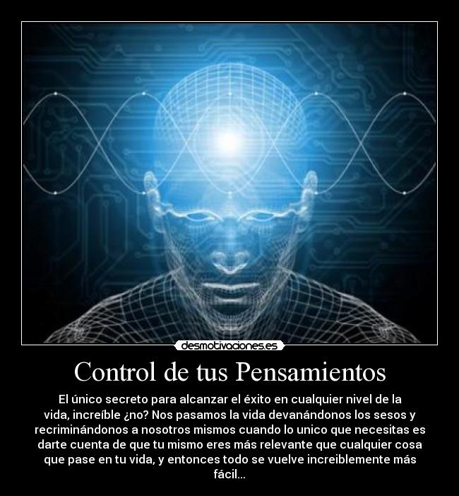 carteles pensamientos pensamientos mente desmotivaciones
