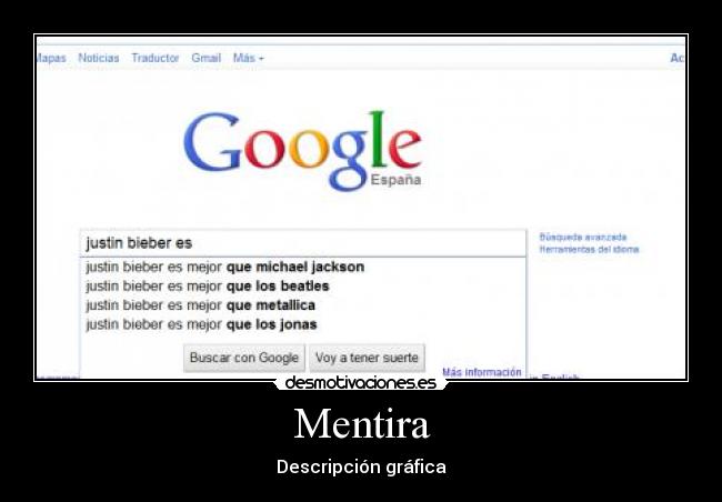 Mentira -