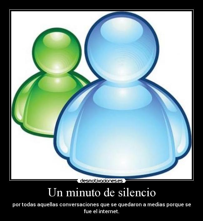 Un minuto de silencio -