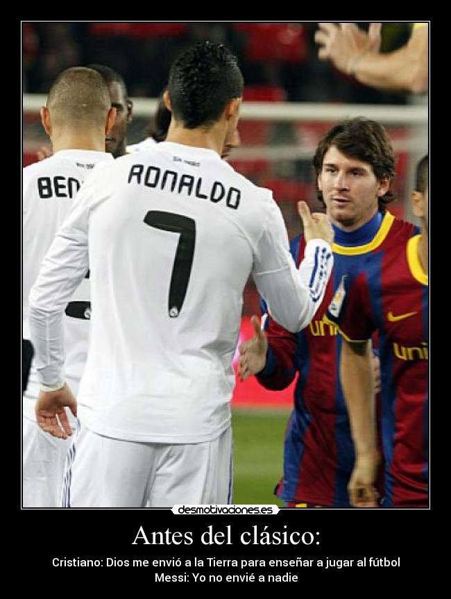 Antes del clásico: -