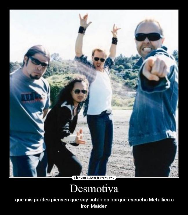 carteles metal desmotivaciones