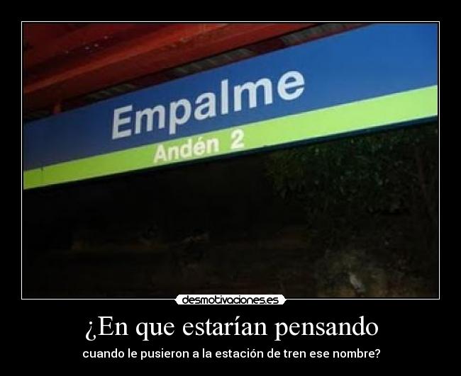 ¿En que estarían pensando -