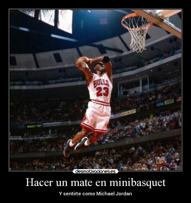 Hacer un mate en minibasquet - 