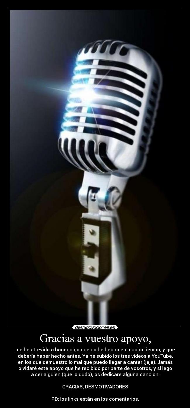 Gracias a vuestro apoyo, -