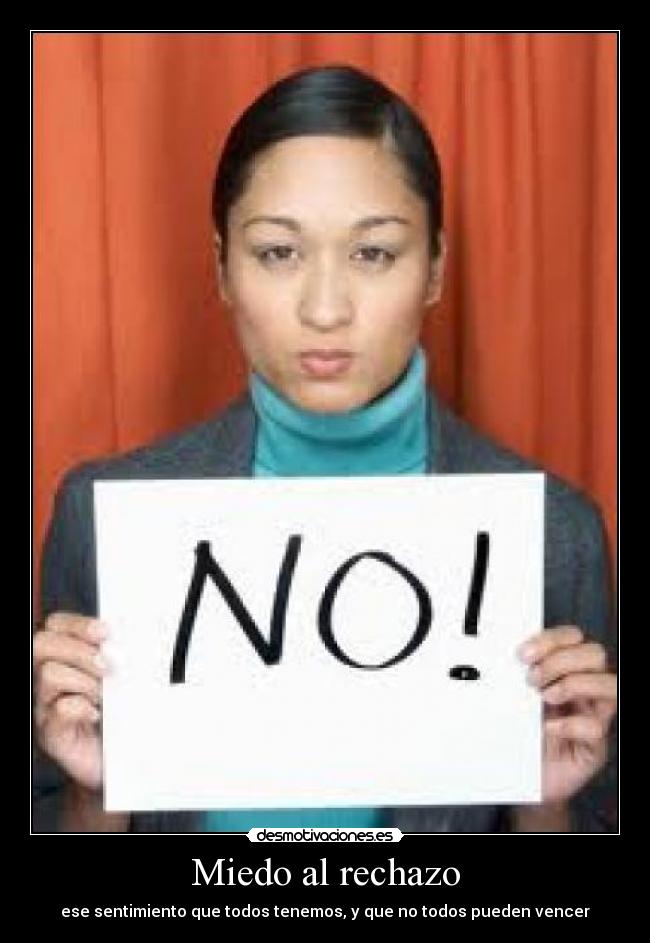 Miedo al rechazo - 