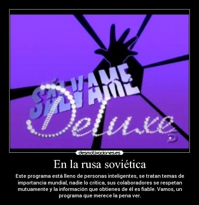 En la rusa soviética -