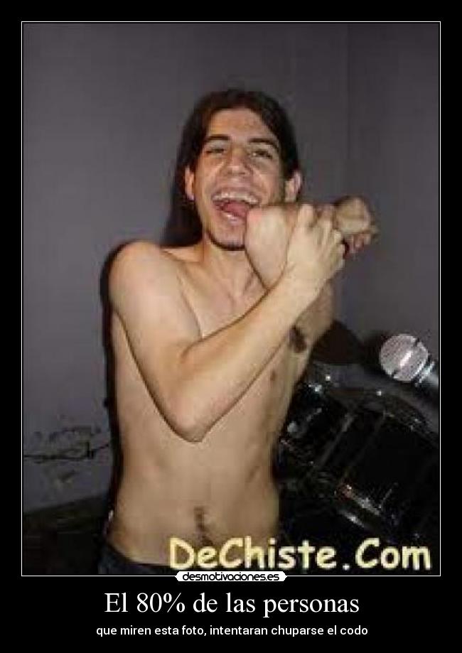 El 80% de las personas - 