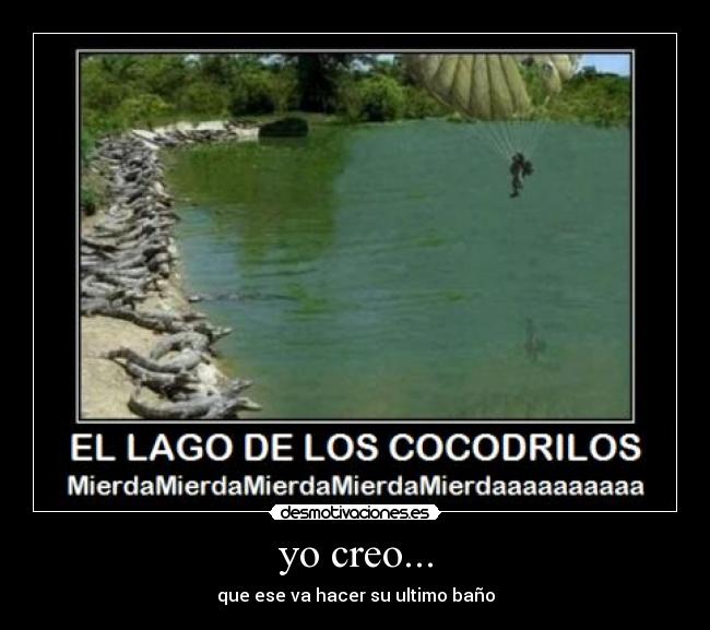 carteles cocodrilos desmotivaciones