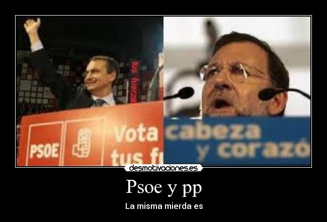 Psoe y pp -
