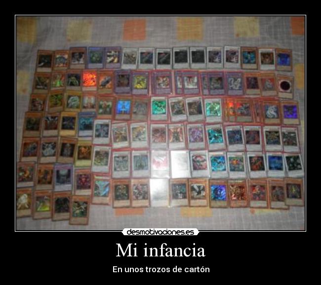 Mi infancia - En unos trozos de cartón