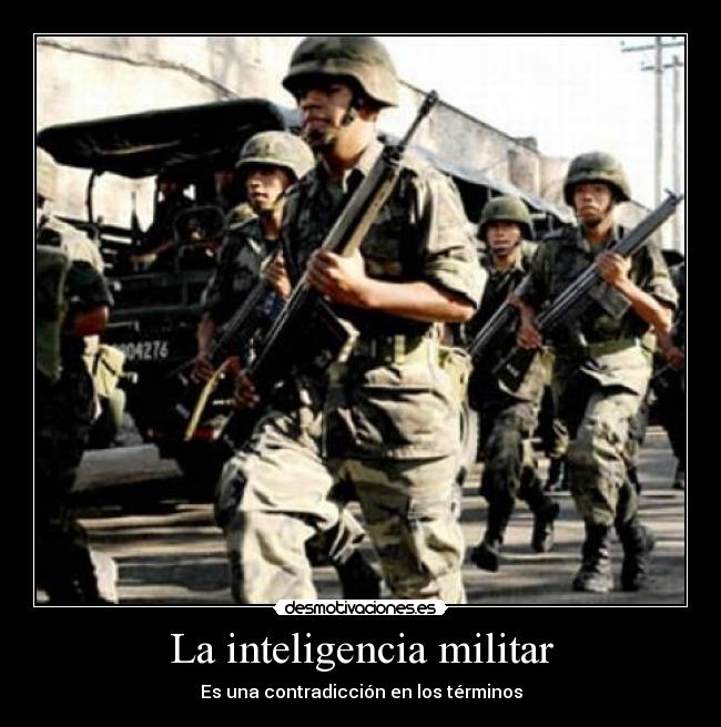 La inteligencia militar - 