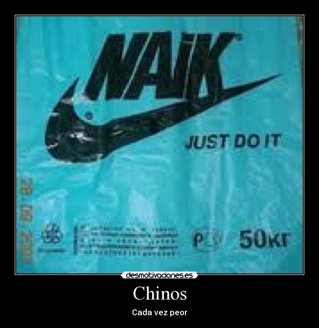 Chinos - Cada vez peor
