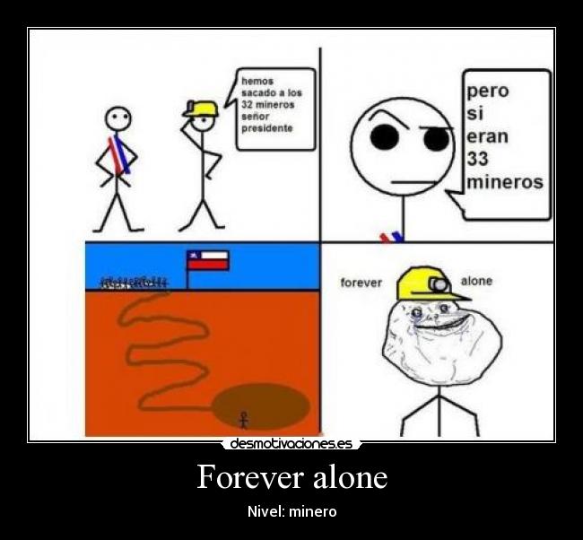 Forever alone - Nivel: minero