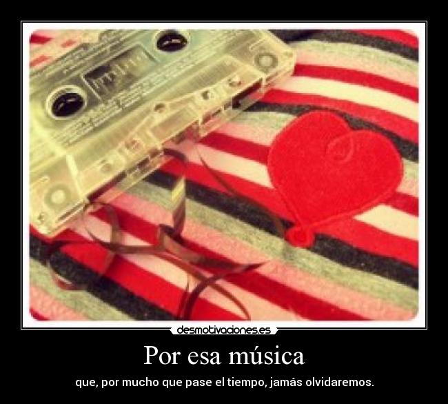 Por esa música - 