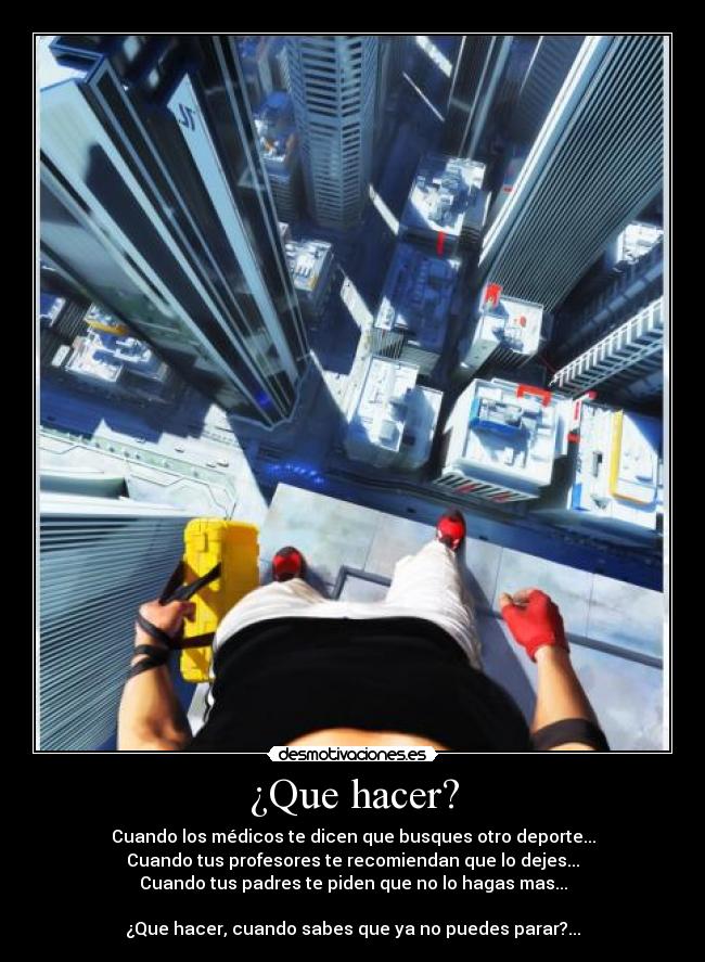 ¿Que hacer? - 