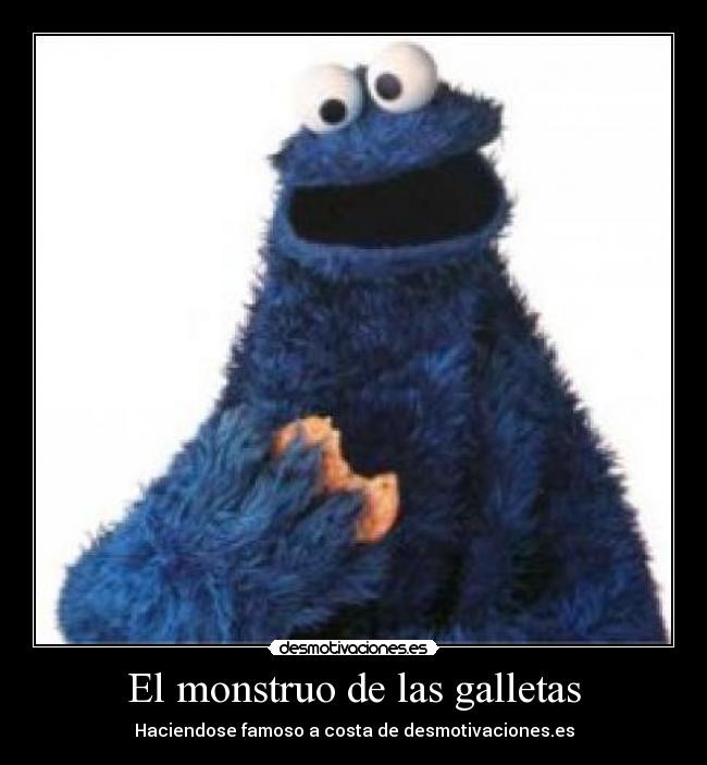 El monstruo de las galletas -