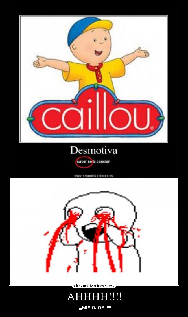 AHHHH!!!! - ¡¡¡¡¡MIS OJOS!!!!!!!